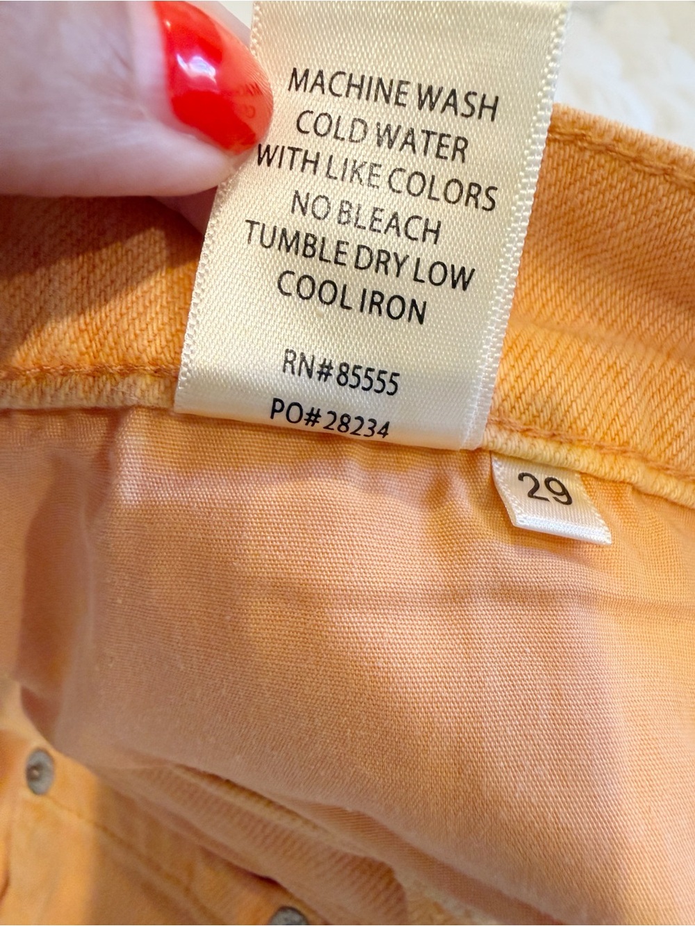 PISTOLA Cassie Super High Rise Straight Jeans Nectar NWT size 29 - Picture 8 of 11